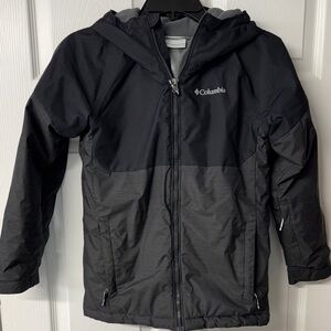Columbia Kids Two-Tone Black and Gray Jacket